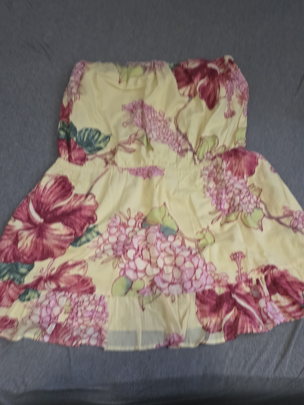 A&f Mini Dress In Yellow